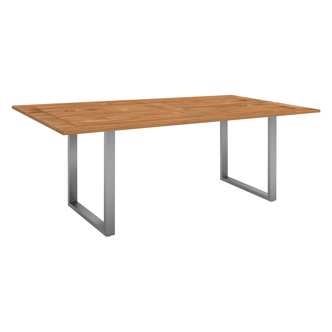 Stern Viona Gartentisch 180x100cm Edelstahl/Teak