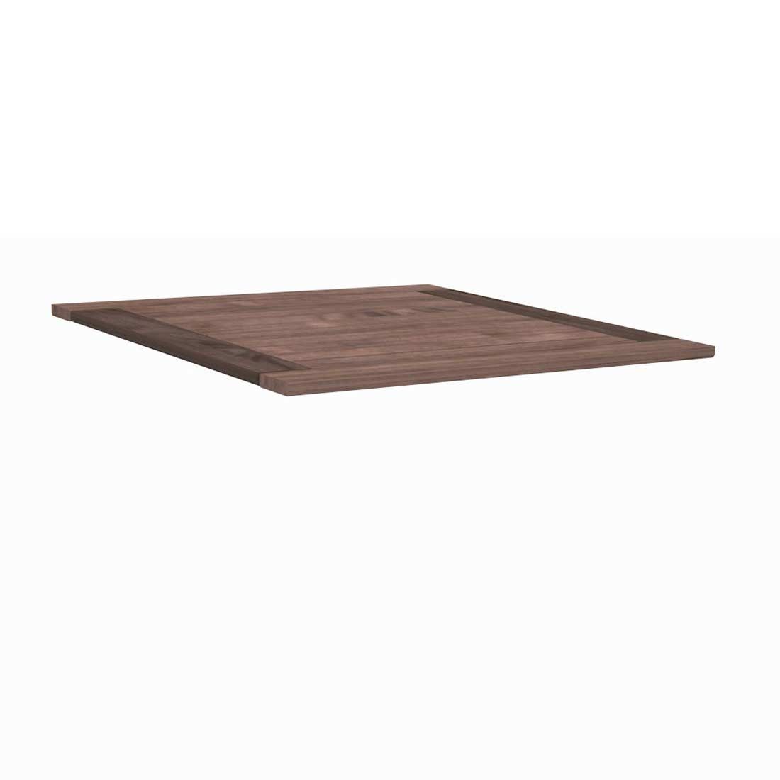 Stern Gartentisch-Platte 80x80cm Old Teak