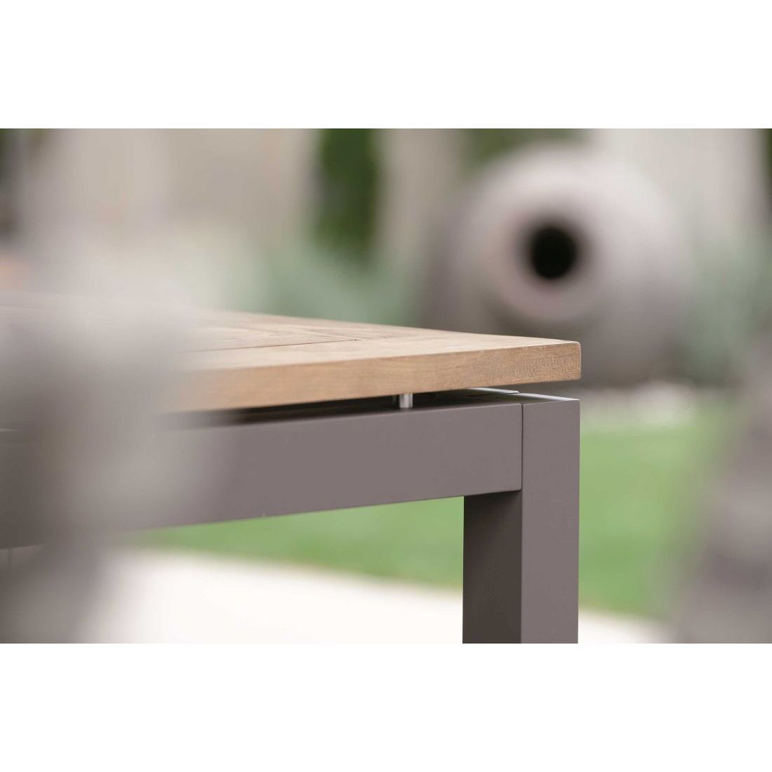 Stern Gartentisch-Platte 80x80cm Old Teak