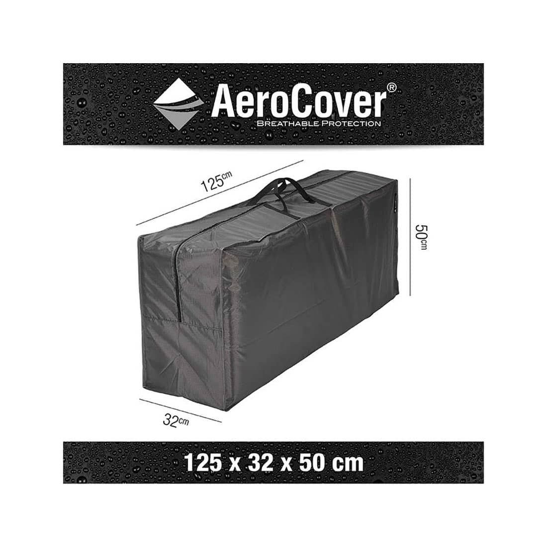 AeroCover Schutztasche für Auflagen 123x32x50cm Polyester
