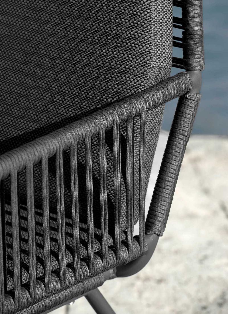 Zebra Flix Gartensessel Aluminium/Rope