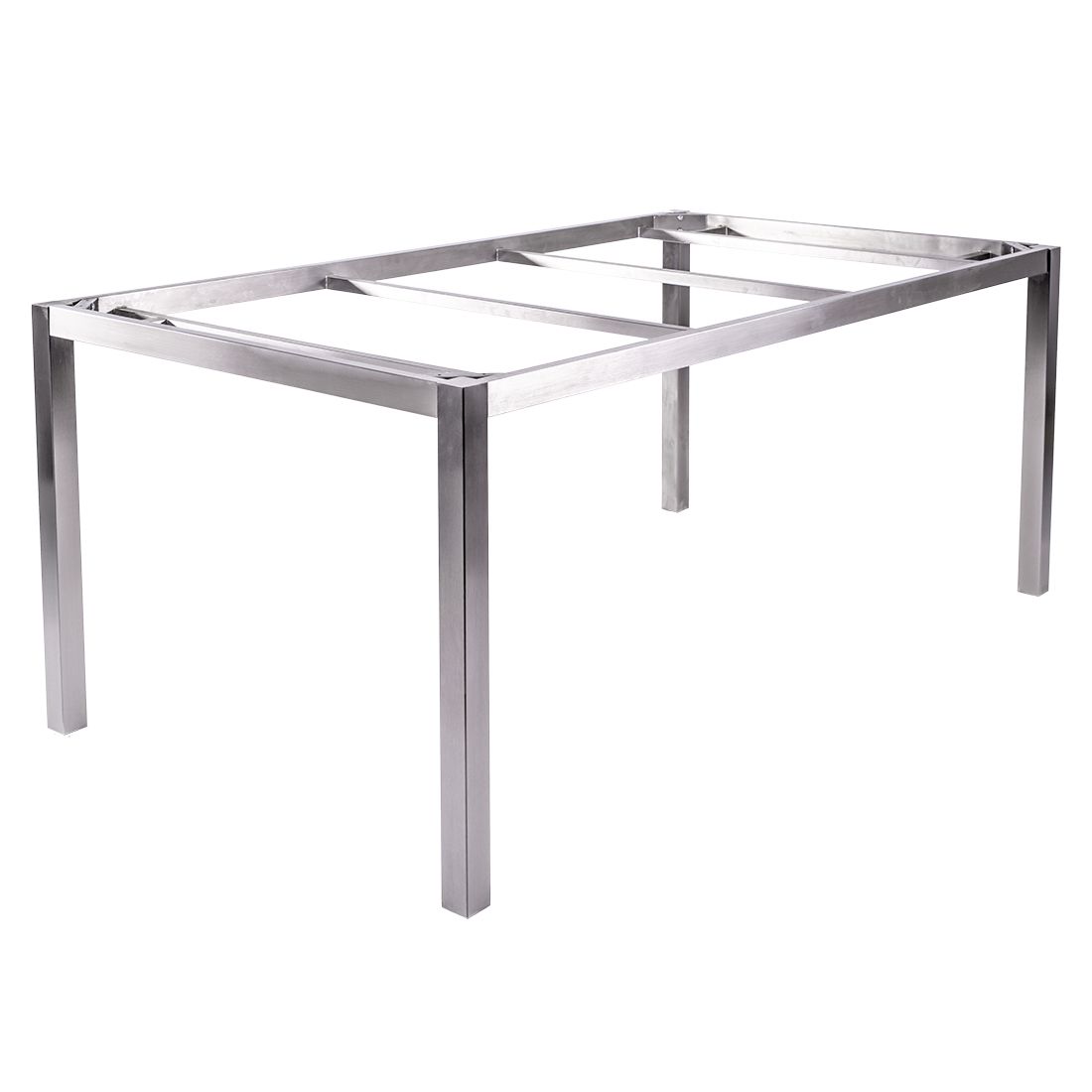 Zebra Opus Gartentisch 160x90cm Edelstahl/HPL
