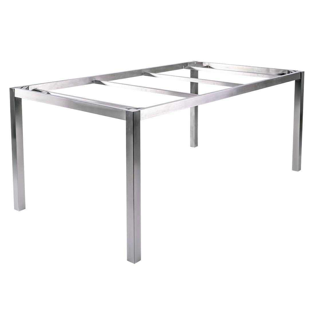 Zebra Opus Gartentisch 210x100cm Edelstahl/HPL