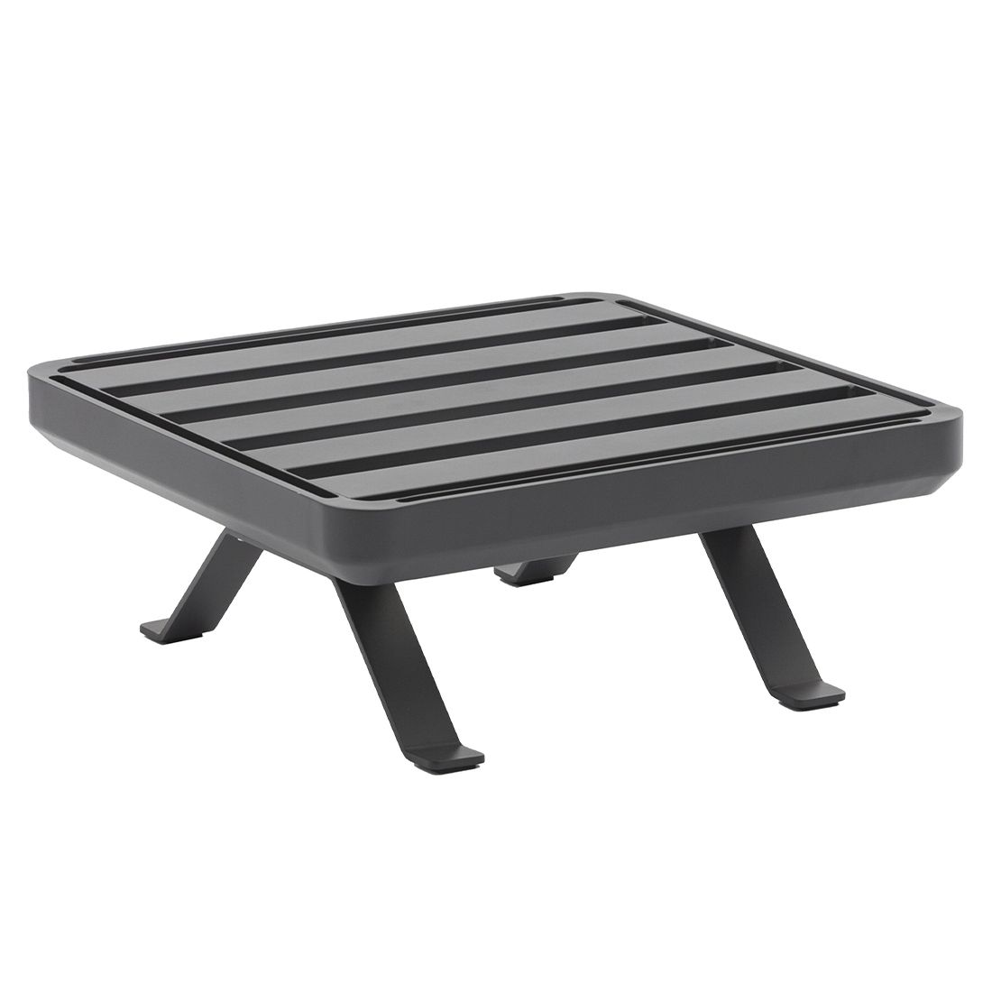 Zebra Sky Loungehocker Aluminium