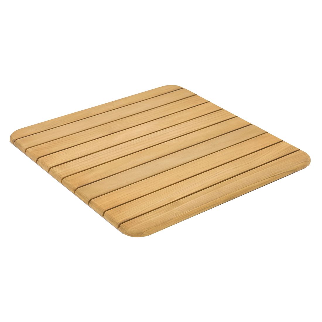 Zebra Sky Lounge Tischplatte/Einleger 70x70cm Teak