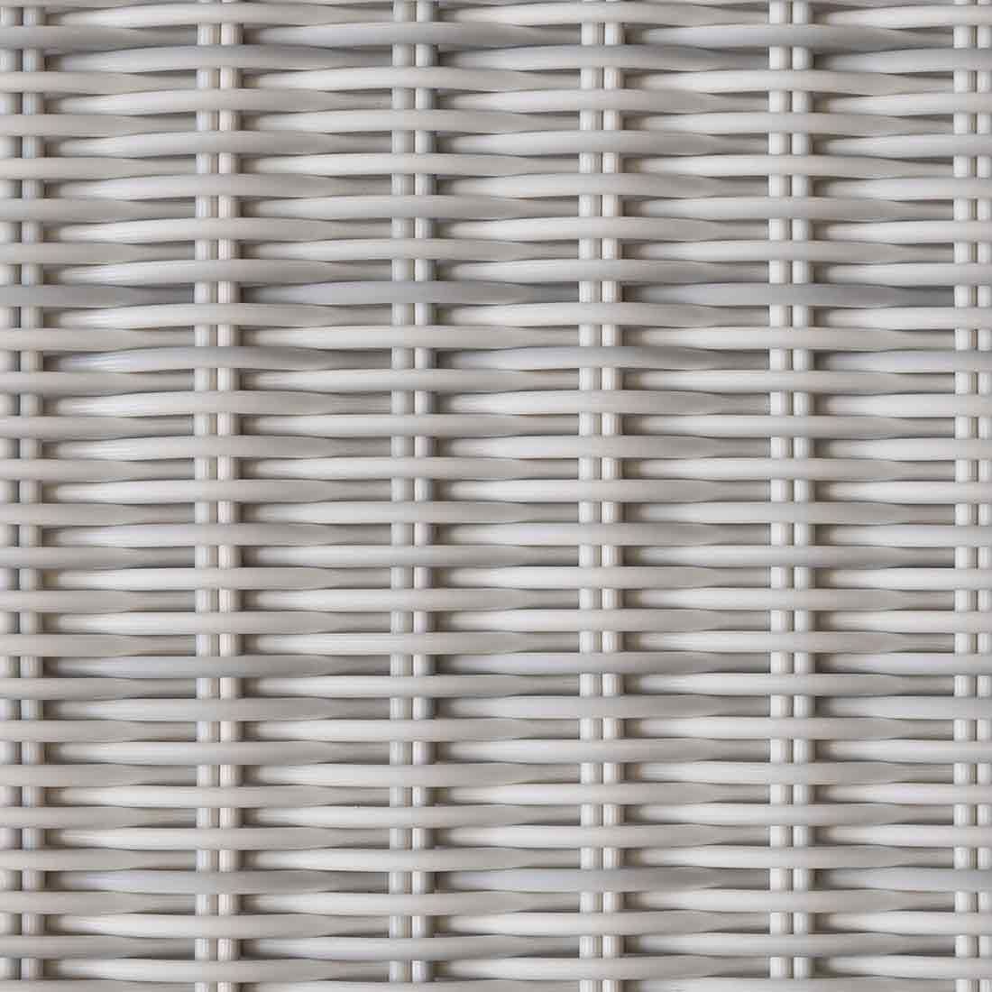 Zebra Loomus Diningsessel Geflecht mit Teakarmlehnen