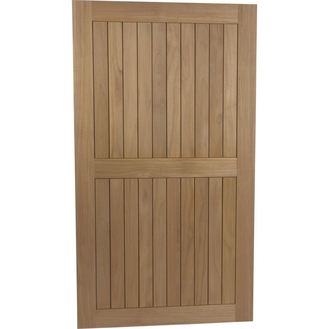 Stern Gartentisch-Platte 160x90cm Teak