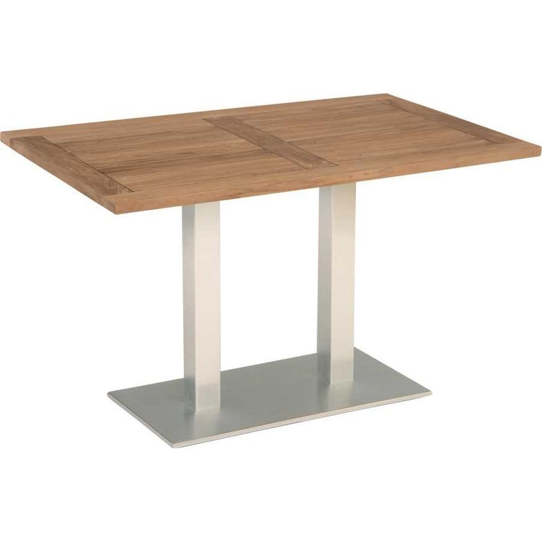 Stern Gartentisch-Platte 160x90cm Teak