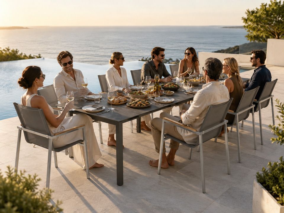 XL Dining Luxus-Garten