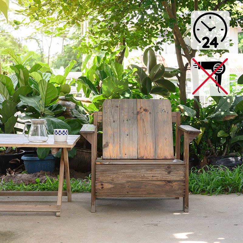 Holzmöbel an der Luft trocknen lassen Holzmöbel an der Luft trocknen lassen