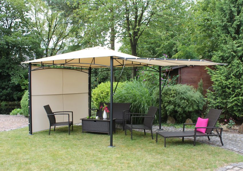 Pavillon mit Seitenwänden Pavillon mit Seitenwänden