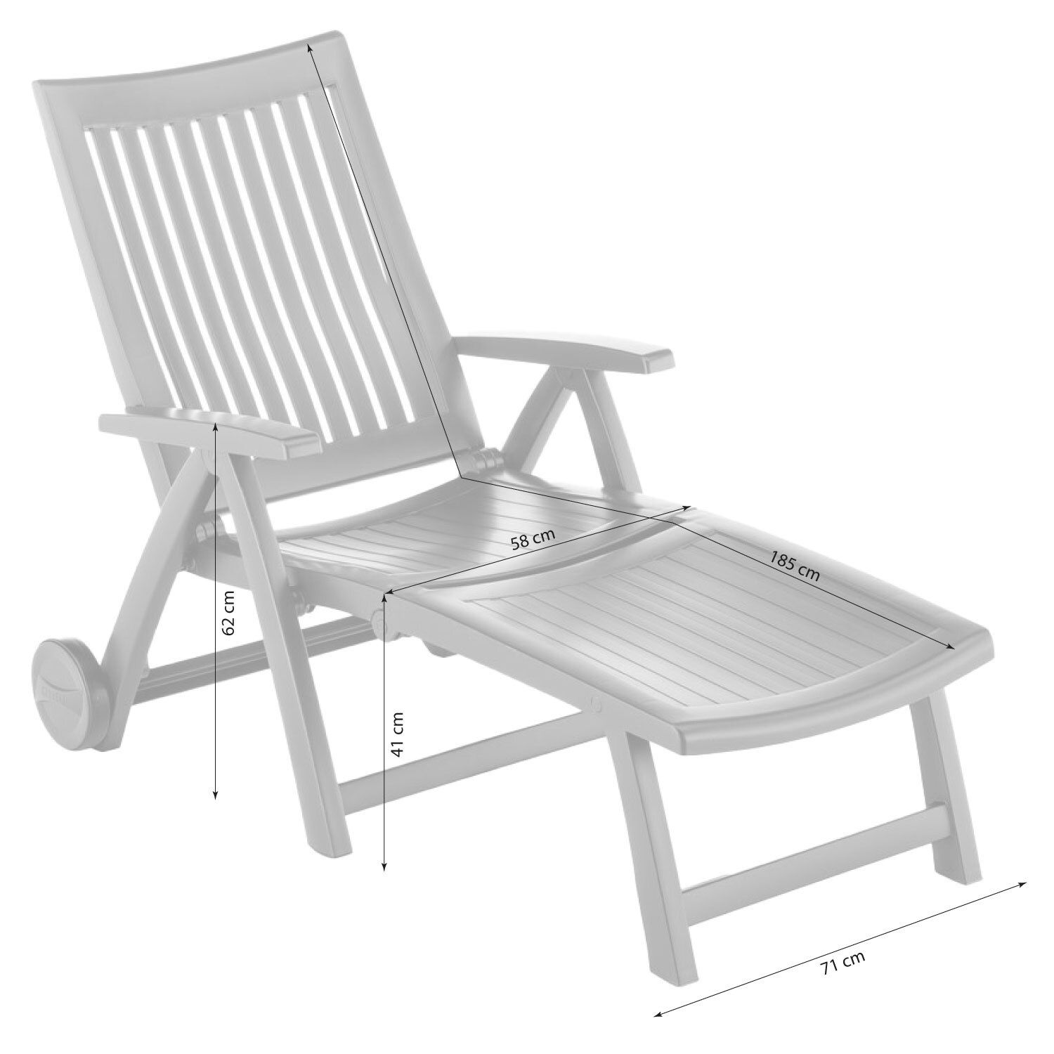 Auflage Hochlehner Rom 50089-51 Grau Meliert KETTtex