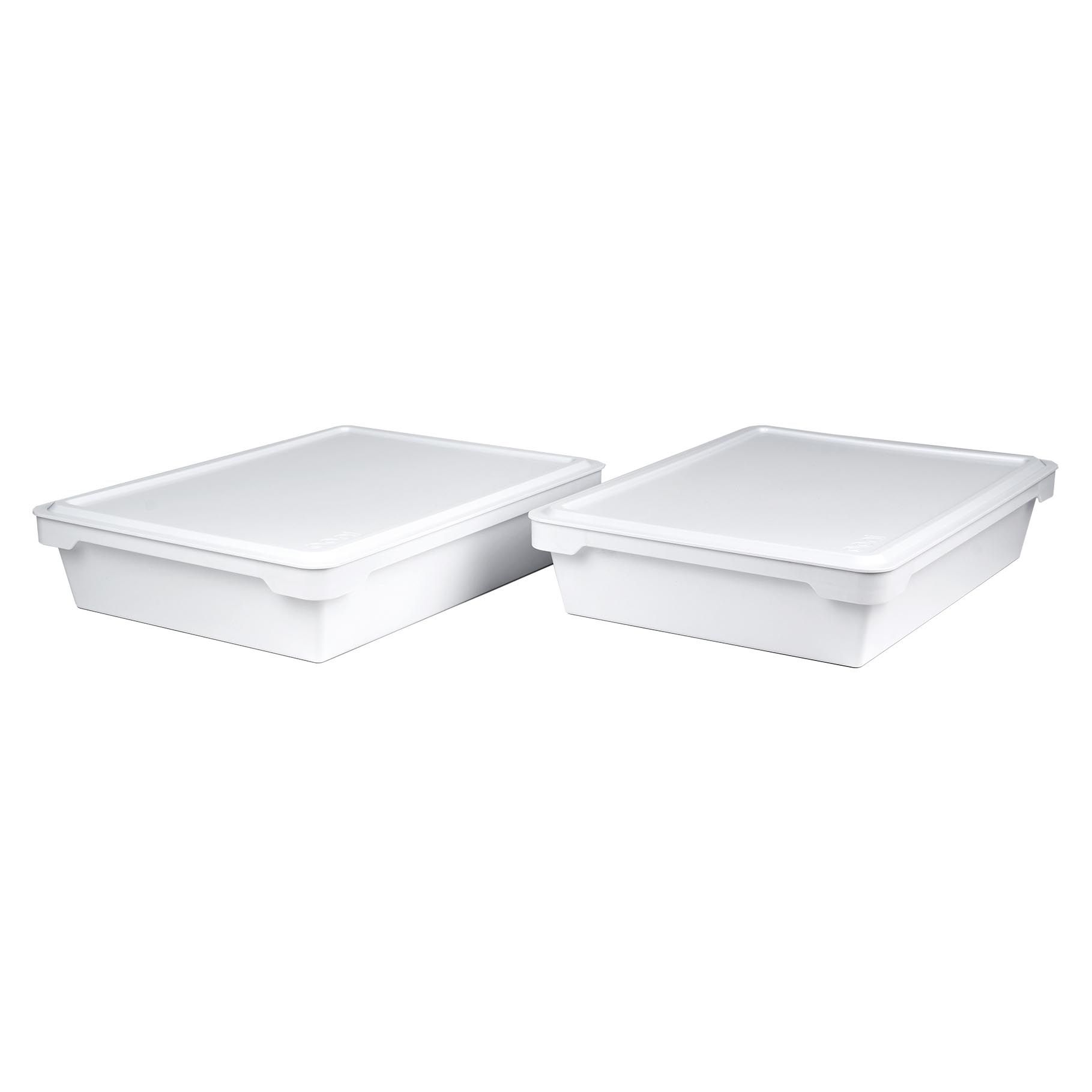 Cambro Pizzateigbox, Polypropylen Teigbox, weiß - DB18263P148