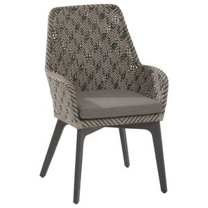 4Seasons Savoy Gartensessel Aluminium/Geflecht inklusive Kissen