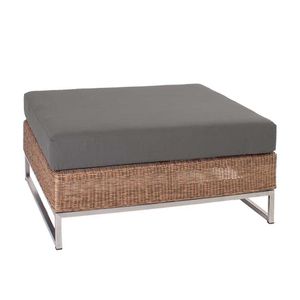 Stern Fontana Hocker Edelstahl/Geflecht