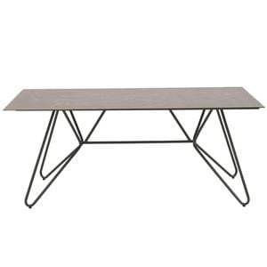OUTLIV. Maranello Gartentisch 180x90x75cm Stahl/Keramik-Glas