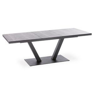 Niehoff Plank Ausziehtisch 180/240x100cm Aluminium/Glas-Keramik
