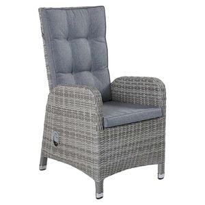 LC Garden Nizza Dining-Verstellsessel Geflecht/Polster