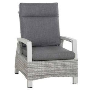 Siena Garden Corido Loungesessel Aluminium/Geflecht inkl. Kissen
