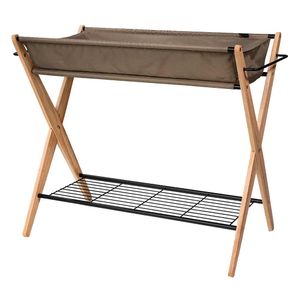Hecht Grow mobiles Hochbeet Rubberwood/Polyester