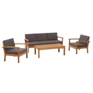 Siena Garden Tavira Lounge-Gruppe 4tlg Eukalyptus/Polyester
