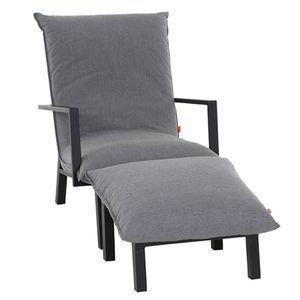 Siena Garden Rockford Loungesessel inkl. Hocker Sunbrella®