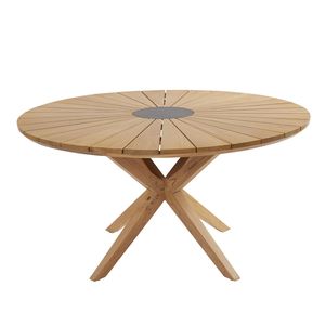LC Garden Leeds Gartentisch Ø140x74cm Teak