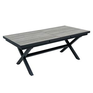Ploß La Gomera Ausziehtisch 200/260x100cm Alu/Keramik