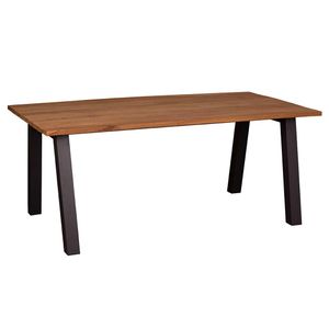deVries Vermont Gartentisch 180x100cm Aluminium/Teak