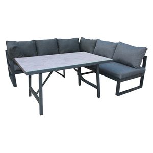 Acamp Signature Dininglounge 3tlg. Aluminium/Polster