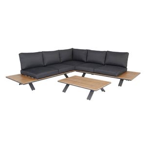 OUTLIV. Alvor Ecklounge Aluminium/Akazie