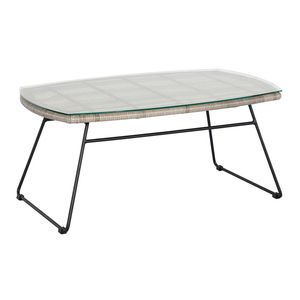 OUTLIV. Brisbane Loungetisch 100x60 cm Aluminium/Geflecht