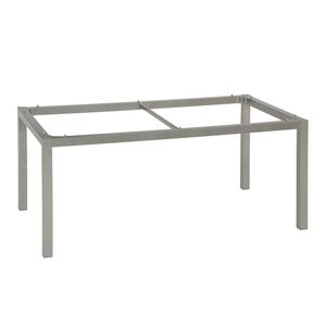 Stern Tischgestell 130x80 cm Aluminium