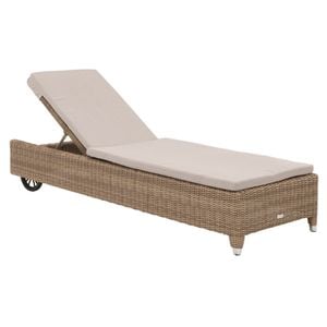 Domus Ventures Salamanca Loungeliege  Halbrundgeflecht/Olefin