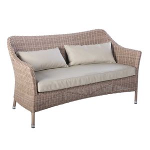 Domus Ventures Bonassola Gartensofa Halbrundgeflecht/MarinaPlus