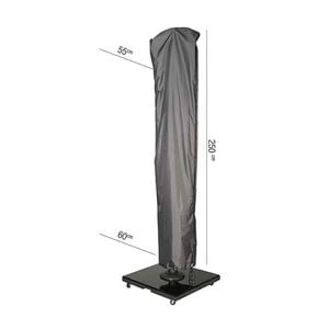 AeroCover Schutzhülle für Ampelschirm bis Ø350cm oder 300x300cm Polyester