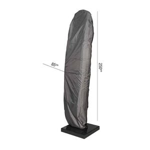 AeroCover Schutzhülle für Ampelschirm Ø350cm und 300x300cm Polyester