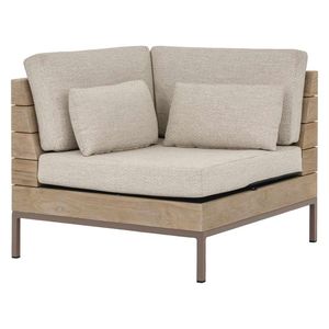 Apple Bee Long Island Eckmodul Teak/Bee Wett