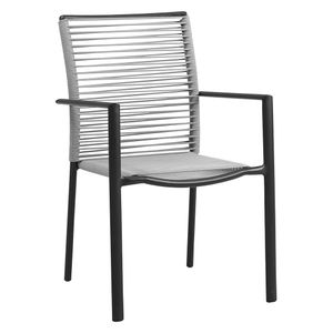Best Vincenza Diningsessel Aluminium/Rope