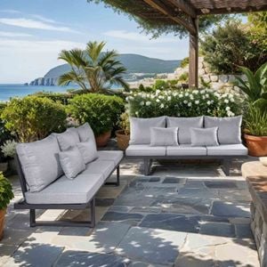 LC Garden Bondino Loungeset Aluminium/Kunstfaser