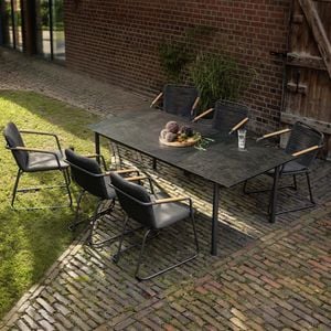 Kettler Gentle Gartenmöbel-Set L (6 Plätze) Tisch 250x97cm