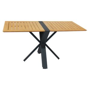 LC Garden Unicamo Klapptisch 149,5x75cm Aluminium/Teak