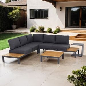 Siena Garden Brighton Ecklounge Aluminium/Kunstfaser