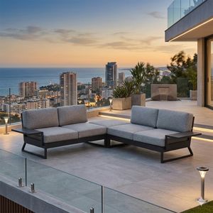 Kettler Ocean Skid Platform Ecklounge Aluminium/Olefin