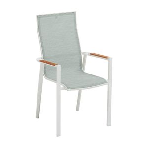 Kettler Sense Stapelsessel Hochlehner Aluminium/Outdoorgewebe