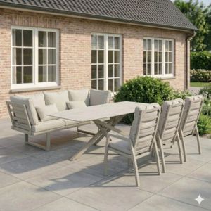 LC Garden Bondino Gartenmöbel-Set Tisch 220x100cm