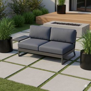 Kettler Ocean Skid Platform Gartenloungesofa Aluminium/Agora