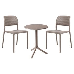 Nardi Bora Bistrot Gartenmöbel-Set 3-tlg. Kunststoff