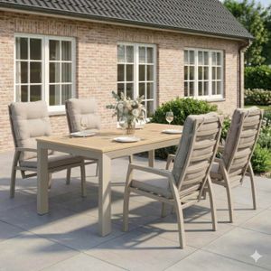 LC Garden Bondino Gartenmöbel-Set Tisch 180/240x90cm