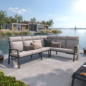OUTLIV. Milano Dininglounge Aluminium/Polyester